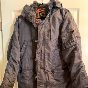 Alpha Industries N-3B Slim Fit Parka MED
